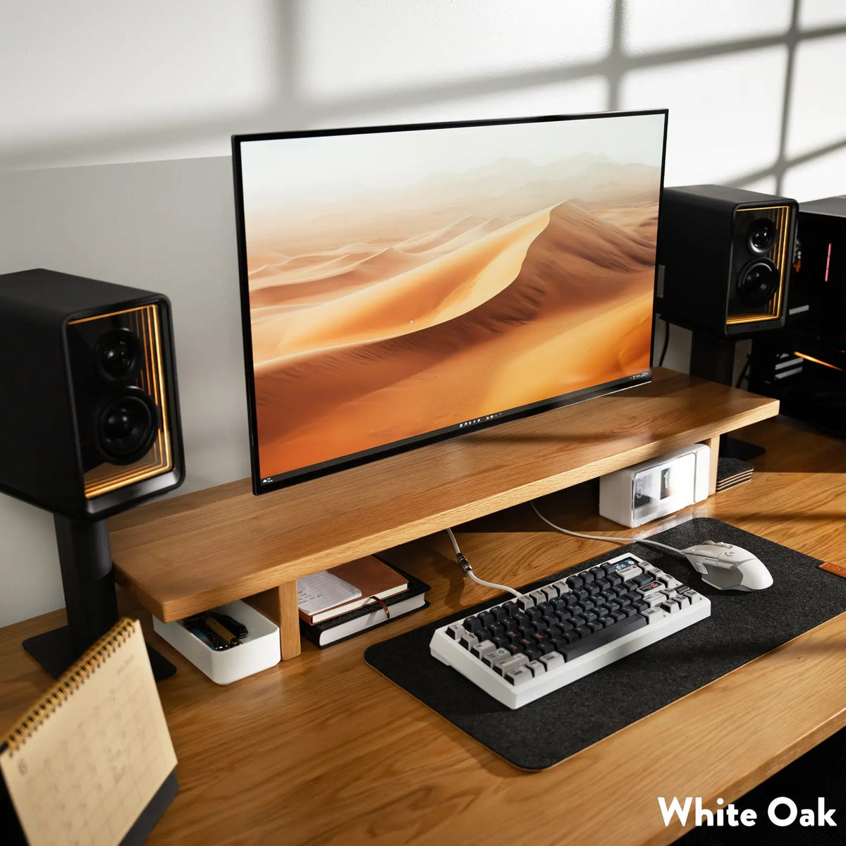 Almost Perfect Desky Minimal Monitor Stand