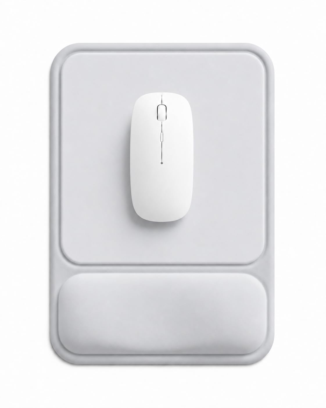 eulps Ergonomic Mouse Pad with Wrist Rest, Gel Mousepad with Soft Wrist Support, Non-Slip PU Base, Smooth Surface Mouse Pad for Wrist Pain Relief, Computer Laptop Office Home & Gaming (Sage Green)