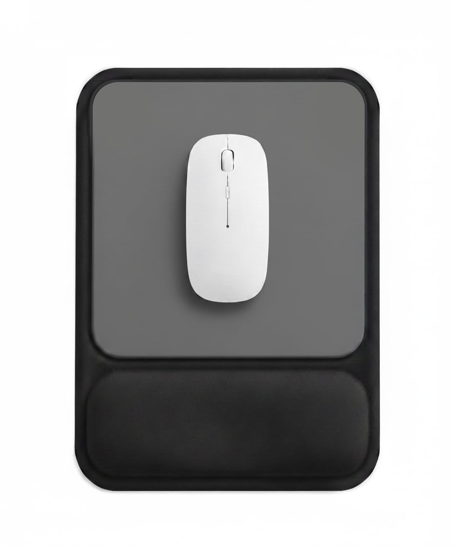 eulps Ergonomic Mouse Pad with Wrist Rest, Gel Mousepad with Soft Wrist Support, Non-Slip PU Base, Smooth Surface Mouse Pad for Wrist Pain Relief, Computer Laptop Office Home & Gaming (Sage Green)