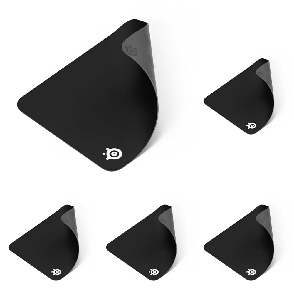 SteelSeries QcK Gaming Mouse Pad - XXL Cloth - Peak Tracking and Stability - Esports Mousepad - Never-Slip - Full Desk Coverage