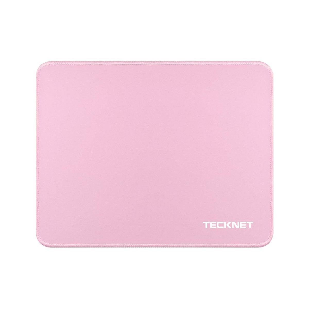 TECKNET Mouse Pad with Durable Anti-fray Stitching, Black Small Mousepad
