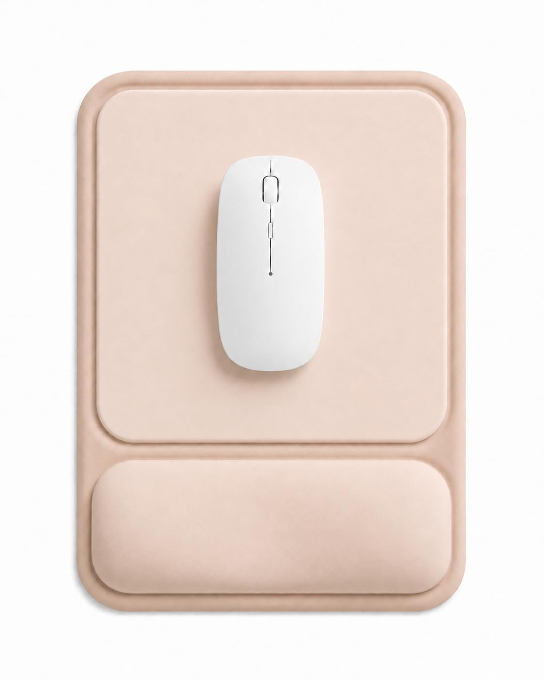 eulps Ergonomic Mouse Pad with Wrist Rest, Gel Mousepad with Soft Wrist Support, Non-Slip PU Base, Smooth Surface Mouse Pad for Wrist Pain Relief, Computer Laptop Office Home & Gaming (Sage Green)