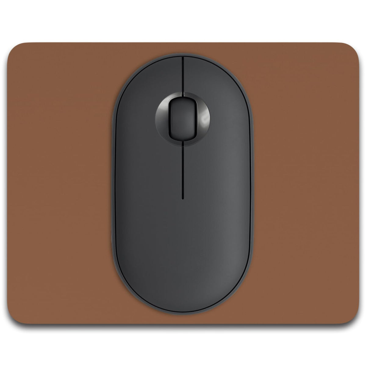 Small Mouse Pad, 6 x 8 Inch Thick Rubber Premium-Textured Non-Slip Portable & Washable Mini Mouse Mat for Women Men Wireless Laptops Keyboard Tray Gaming Work Computer Office Travel, Black