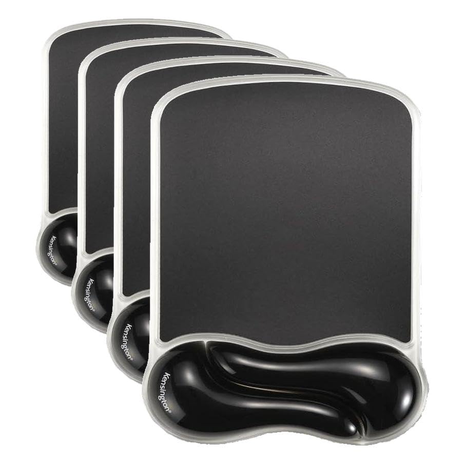 Kensington Duo Gel Mouse Pad with Wrist Rest - Gray (K62399US), Grey