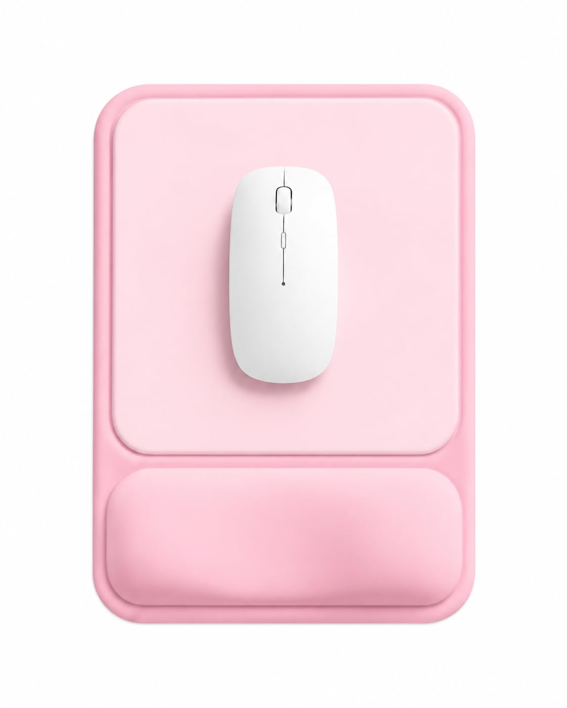 eulps Ergonomic Mouse Pad with Wrist Rest, Gel Mousepad with Soft Wrist Support, Non-Slip PU Base, Smooth Surface Mouse Pad for Wrist Pain Relief, Computer Laptop Office Home & Gaming (Sage Green)