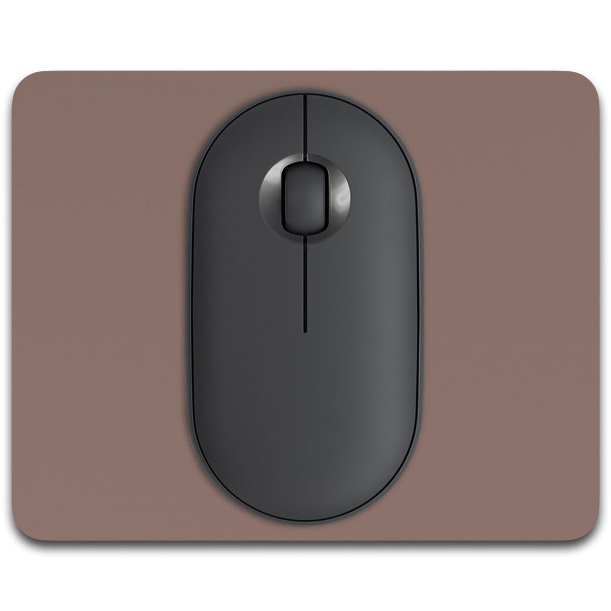 Small Mouse Pad, 6 x 8 Inch Thick Rubber Premium-Textured Non-Slip Portable & Washable Mini Mouse Mat for Women Men Wireless Laptops Keyboard Tray Gaming Work Computer Office Travel, Black