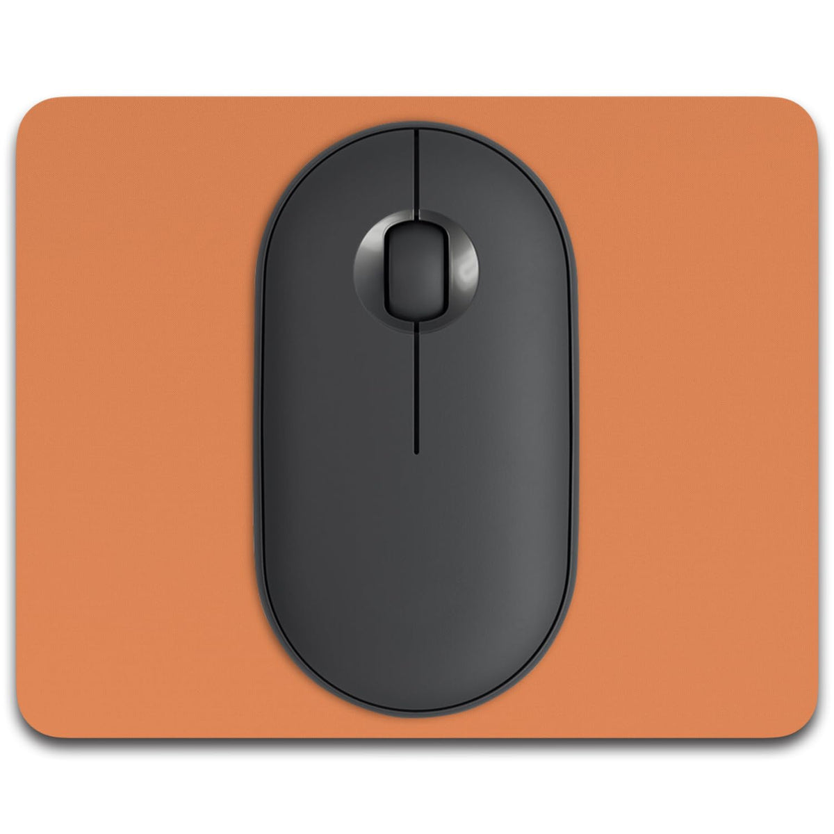 Small Mouse Pad, 6 x 8 Inch Thick Rubber Premium-Textured Non-Slip Portable & Washable Mini Mouse Mat for Women Men Wireless Laptops Keyboard Tray Gaming Work Computer Office Travel, Black