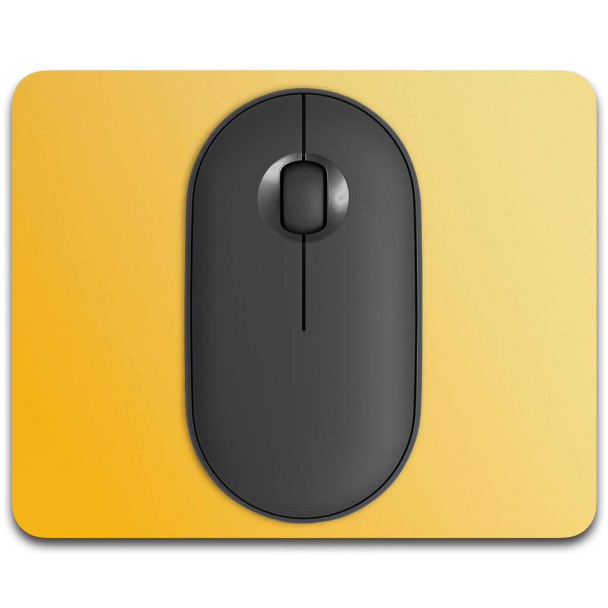 Small Mouse Pad, 6 x 8 Inch Thick Rubber Premium-Textured Non-Slip Portable & Washable Mini Mouse Mat for Women Men Wireless Laptops Keyboard Tray Gaming Work Computer Office Travel, Black