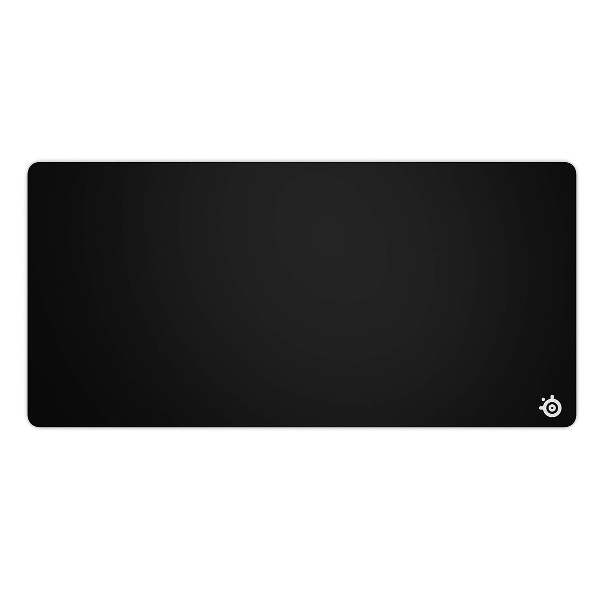 SteelSeries QcK Large Gaming Mousepad — Black — Non-Slip Silicone Rubber Base — Peak Tracking and Stability — Optimized for Gaming Sensors — 490 mm x 420 mm — FPS, MOBAs, RTS, MMO