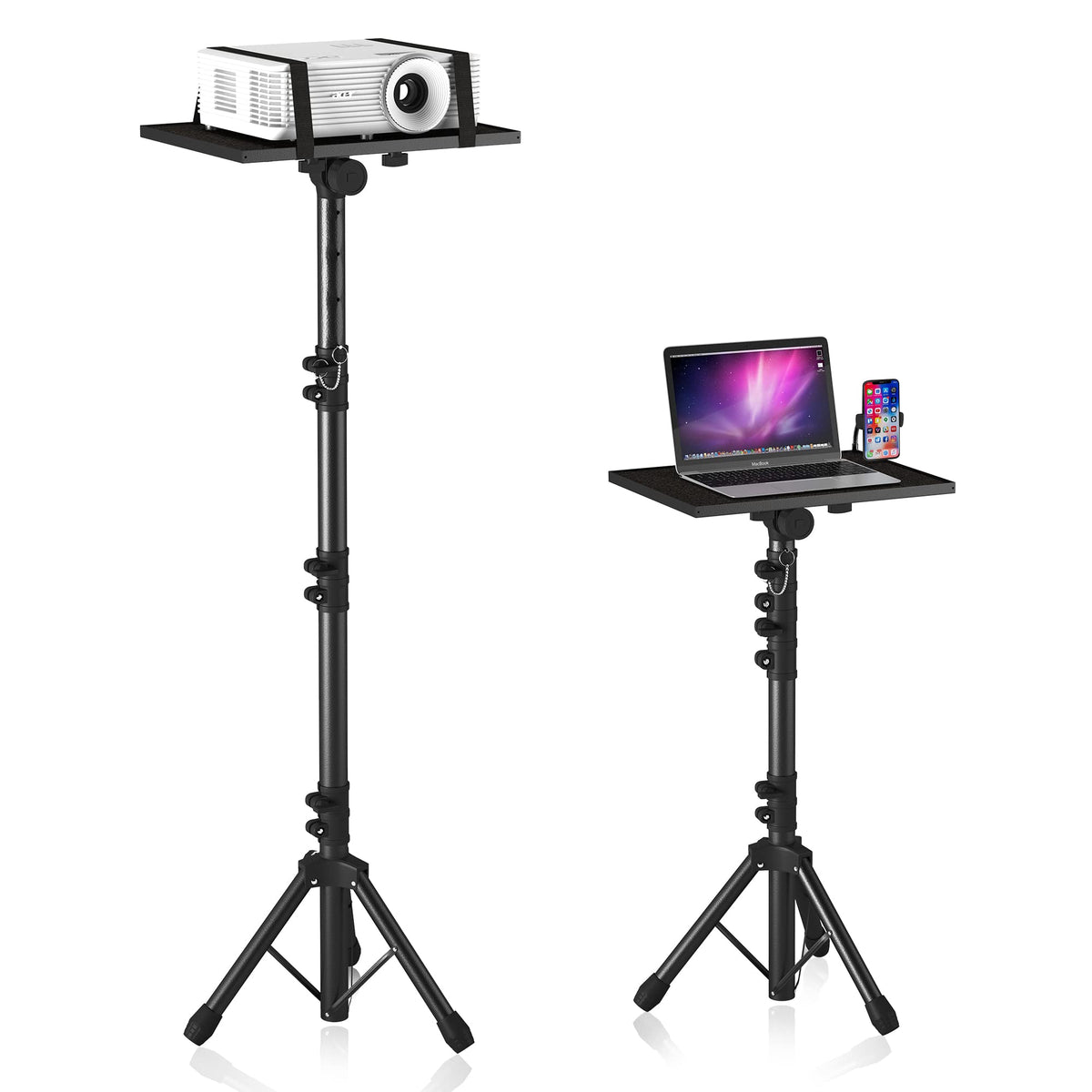 Projector Stand Tripod Laptop Stands Height Adjustable