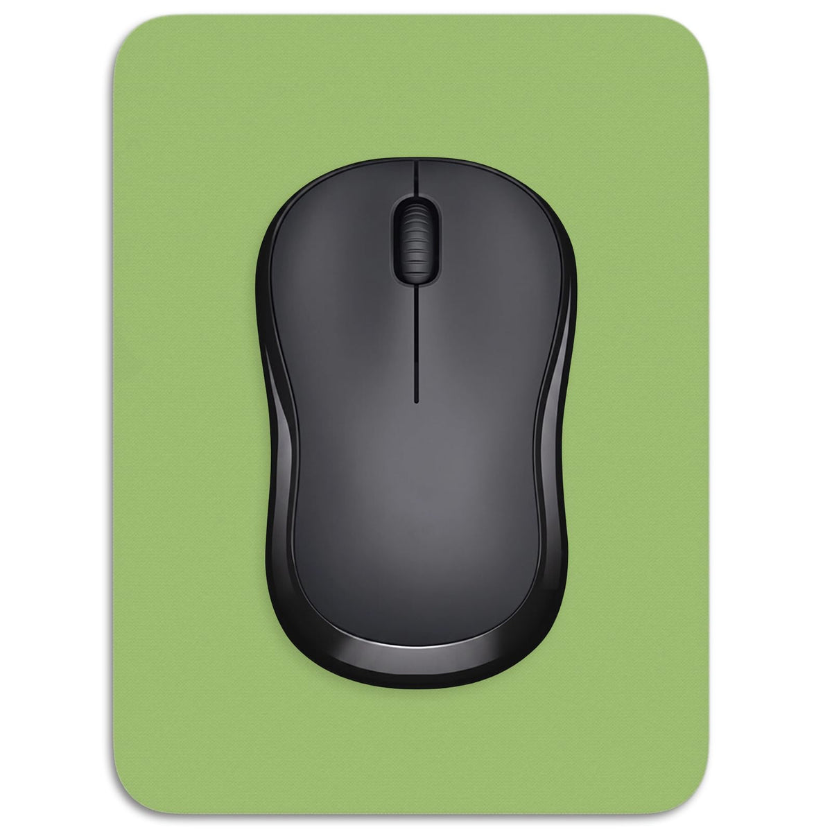 Small Mouse Pad, 6 x 8 Inch Thick Rubber Premium-Textured Non-Slip Portable & Washable Mini Mouse Mat for Women Men Wireless Laptops Keyboard Tray Gaming Work Computer Office Travel, Black