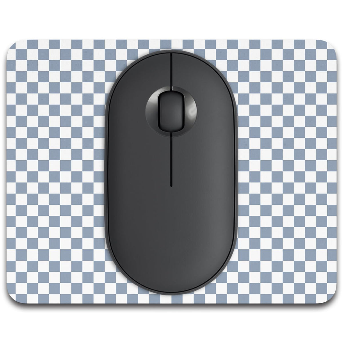 Small Mouse Pad, 6 x 8 Inch Thick Rubber Premium-Textured Non-Slip Portable & Washable Mini Mouse Mat for Women Men Wireless Laptops Keyboard Tray Gaming Work Computer Office Travel, Black