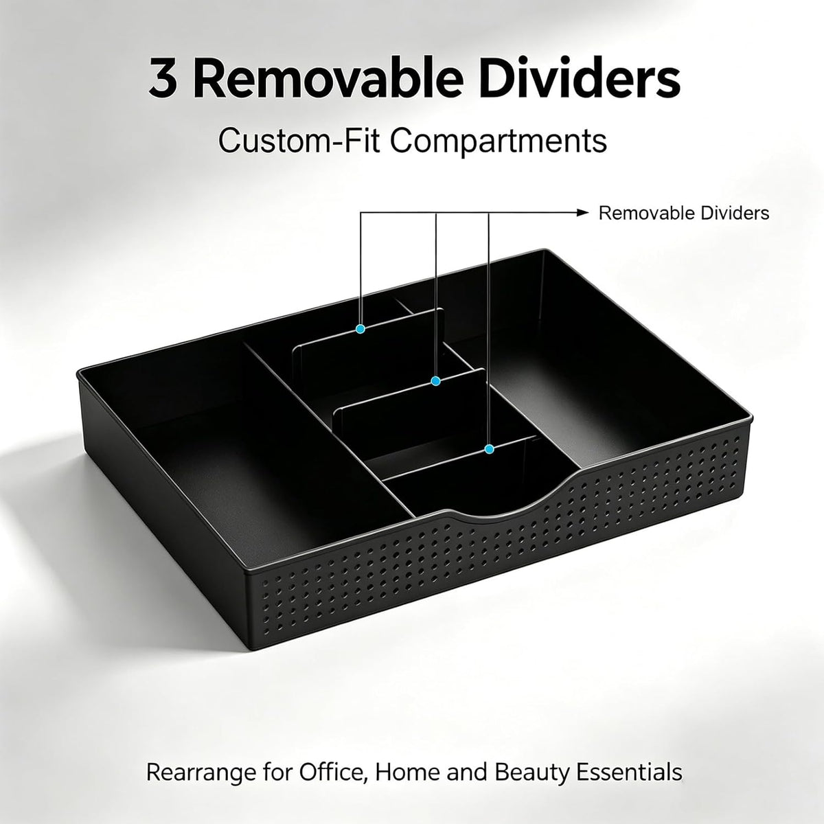 gianotter Monitor Stand with Drawer and 2 Pen Holders