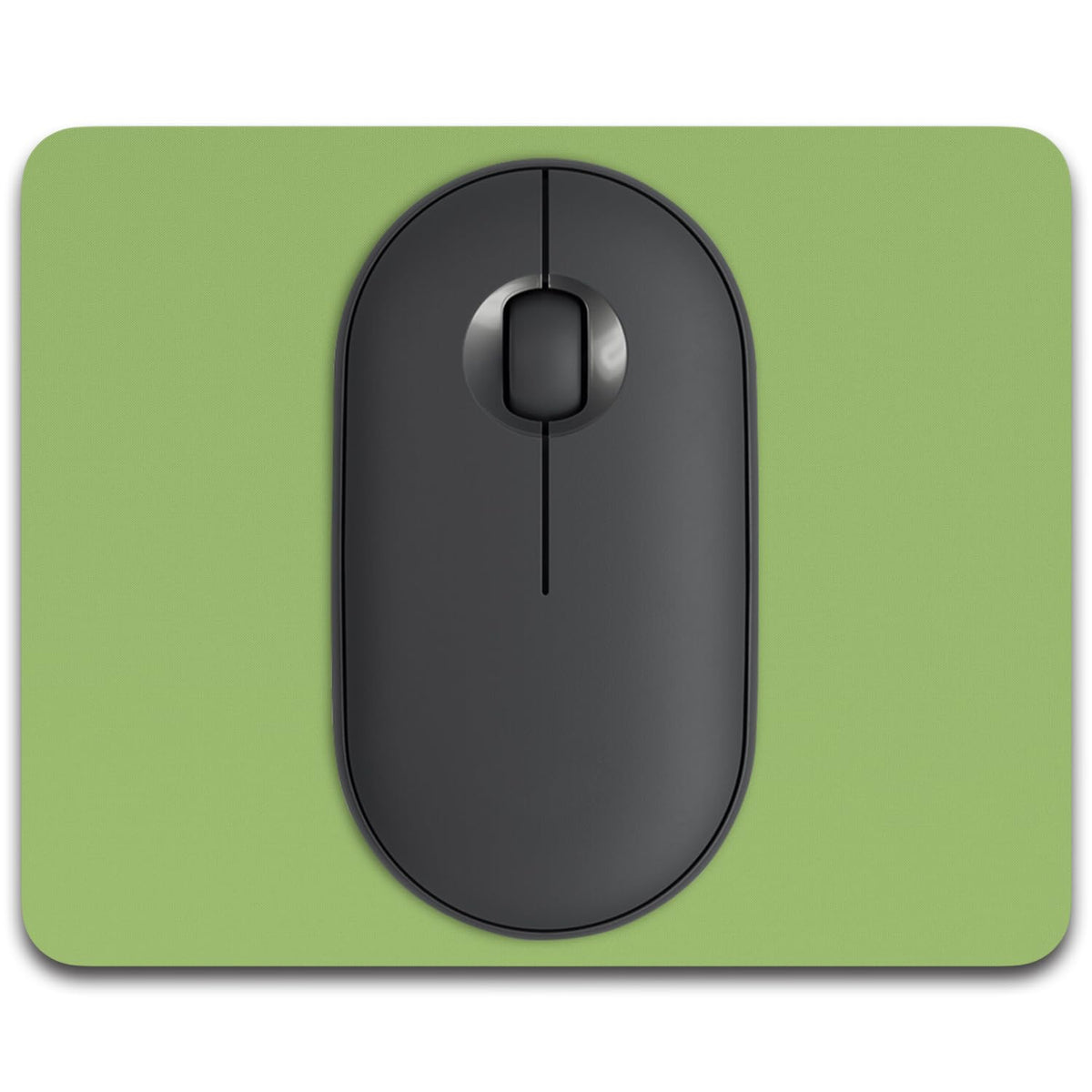 Small Mouse Pad, 6 x 8 Inch Thick Rubber Premium-Textured Non-Slip Portable & Washable Mini Mouse Mat for Women Men Wireless Laptops Keyboard Tray Gaming Work Computer Office Travel, Black