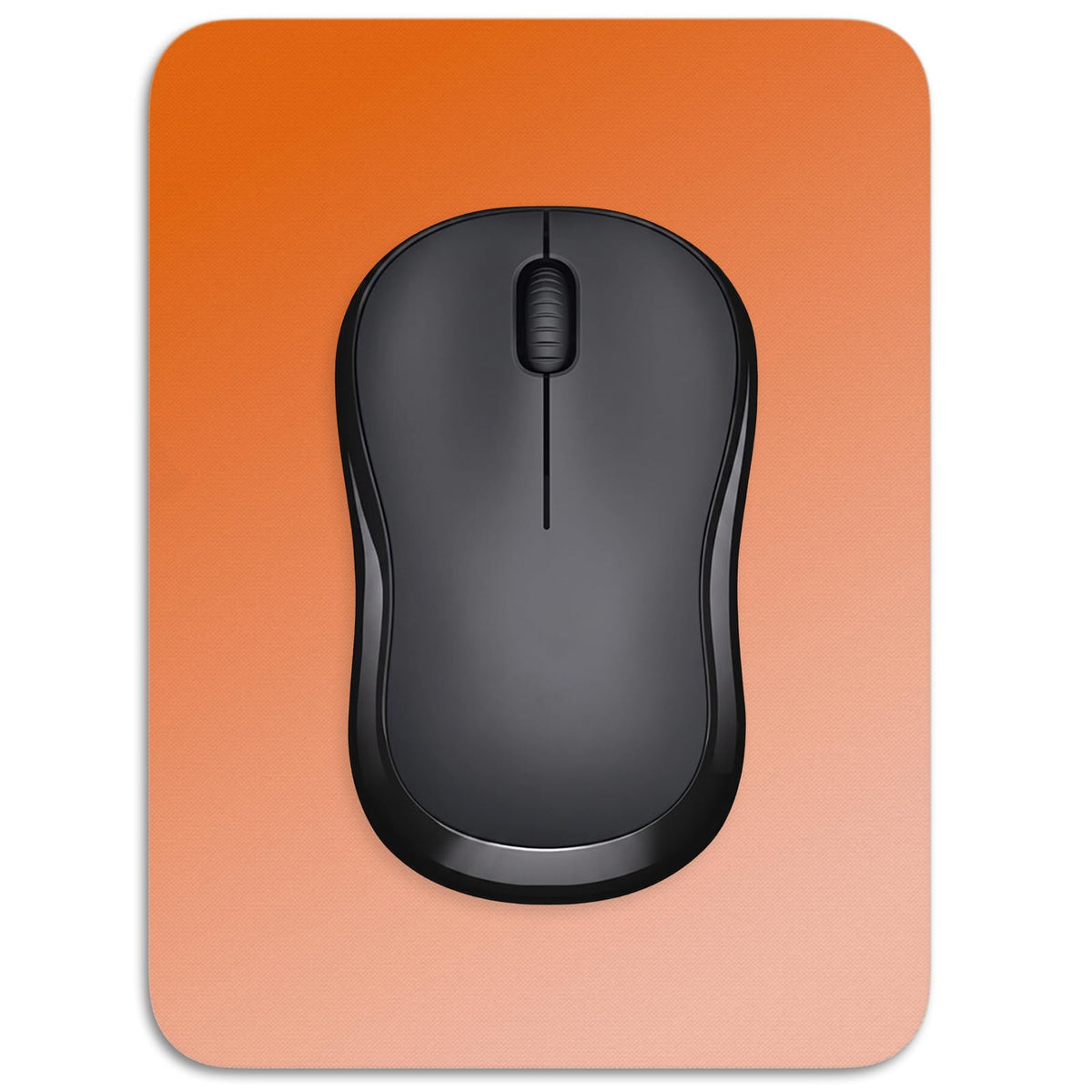 Small Mouse Pad, 6 x 8 Inch Thick Rubber Premium-Textured Non-Slip Portable & Washable Mini Mouse Mat for Women Men Wireless Laptops Keyboard Tray Gaming Work Computer Office Travel, Black