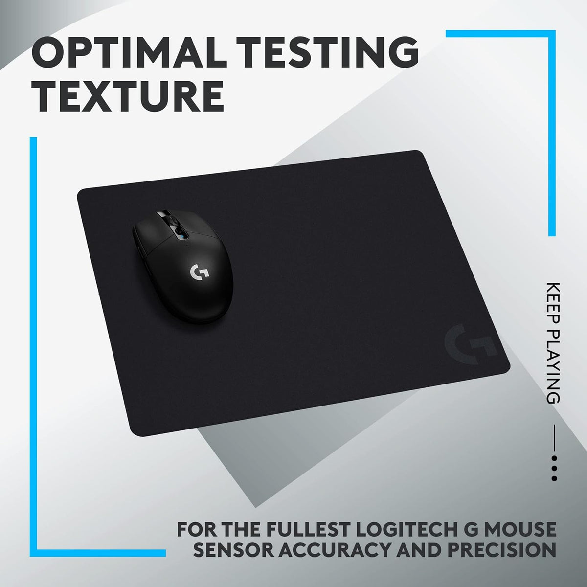 Logitech G440 Hard Gaming Mouse Pad (340x280x5) - Black