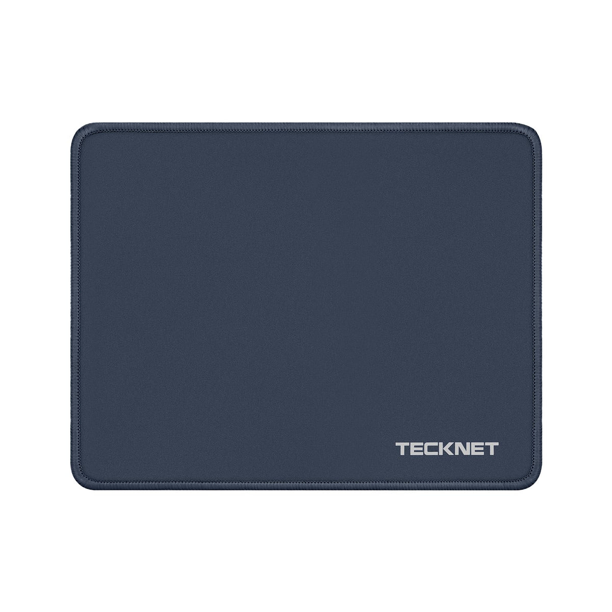 TECKNET Mouse Pad with Durable Anti-fray Stitching, Black Small Mousepad