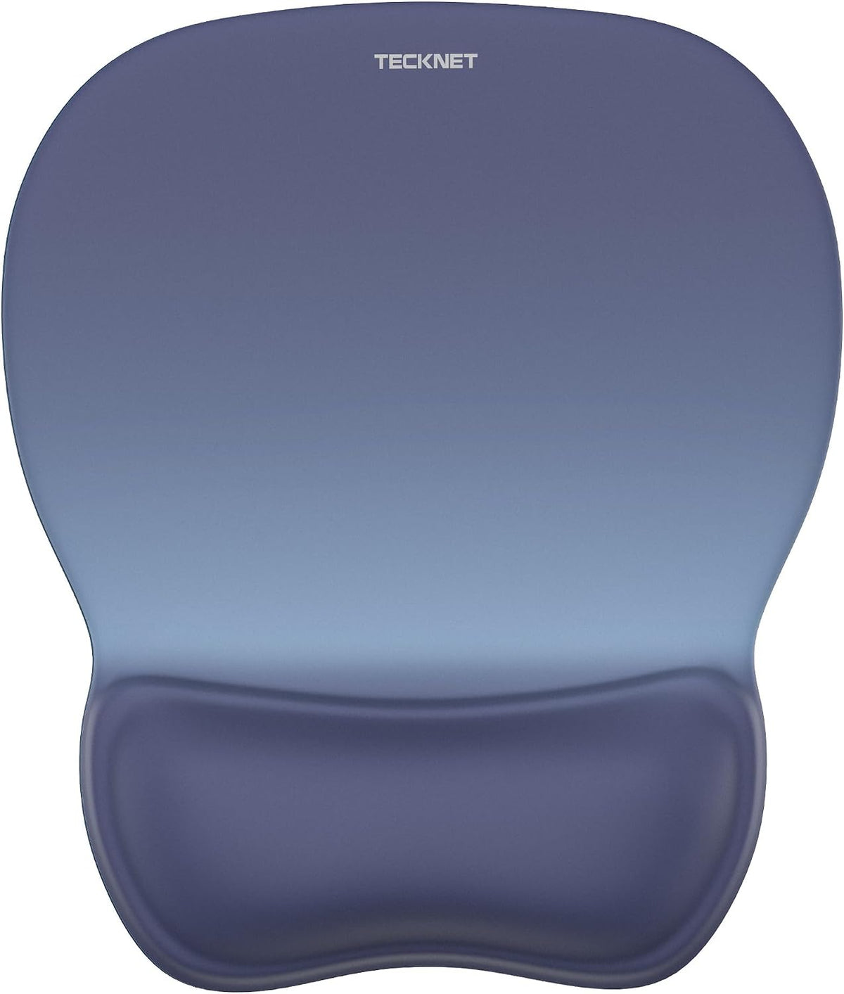 TECKNET Gel Ergonomic Mouse Pad with Wrist Rest, Non-Slip PU Base, Gradient