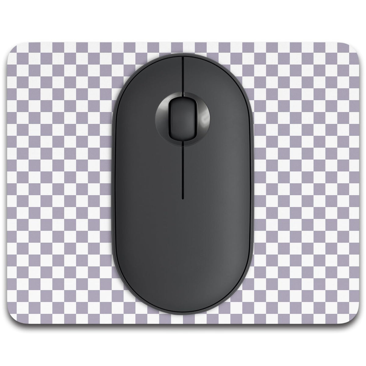 Small Mouse Pad, 6 x 8 Inch Thick Rubber Premium-Textured Non-Slip Portable & Washable Mini Mouse Mat for Women Men Wireless Laptops Keyboard Tray Gaming Work Computer Office Travel, Black