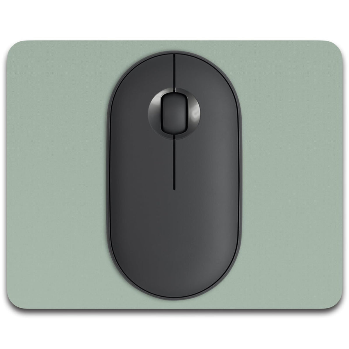 Small Mouse Pad, 6 x 8 Inch Thick Rubber Premium-Textured Non-Slip Portable & Washable Mini Mouse Mat for Women Men Wireless Laptops Keyboard Tray Gaming Work Computer Office Travel, Black