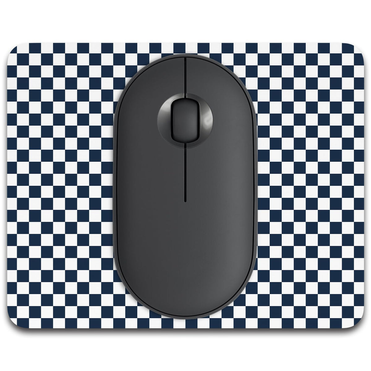 Small Mouse Pad, 6 x 8 Inch Thick Rubber Premium-Textured Non-Slip Portable & Washable Mini Mouse Mat for Women Men Wireless Laptops Keyboard Tray Gaming Work Computer Office Travel, Black