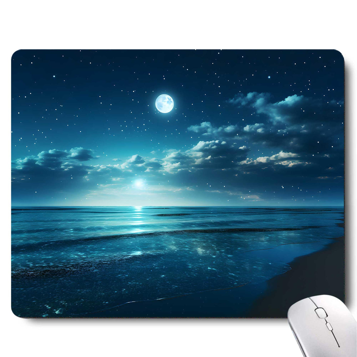 Cute Dog Mouse Pad,Three Adorable Golden Retrievers Healing Smiles That Blend Seamlessly with The Warmth of a Lazy Afternoon Sun Mouse Pad, Non-Slip Rubber Base Mousepad Waterproof for Kids Desk Pad