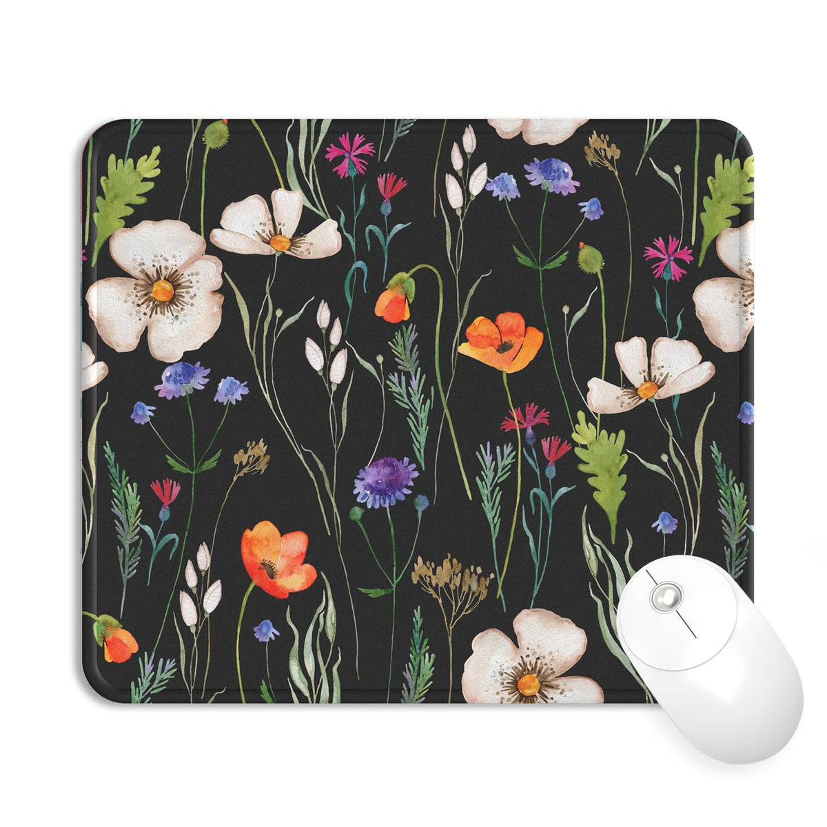 eulps Mouse Pad with Wrist Rest, Comfortable Computer Mousepad with Gel Wrist Support Smooth Surface and Non-Slip PU Base for Pain Relief, Laptop, Office & Home (Cyan Pink Marble)