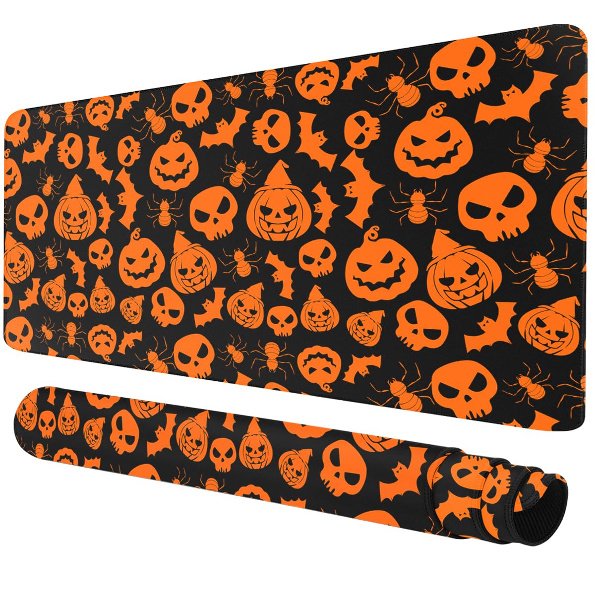 Rcege Large Gaming Mouse Pad Extended Desk Mat with Non Slip Stitched Edge