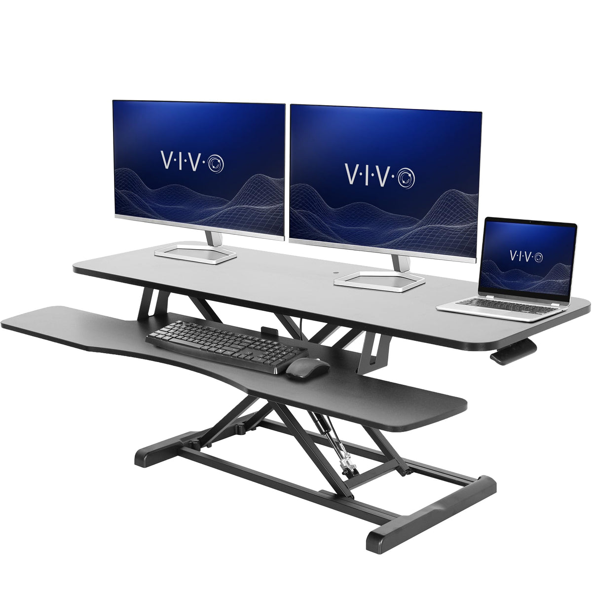 VIVO Black 32 in Standing Desk Converter, DESK-V000K