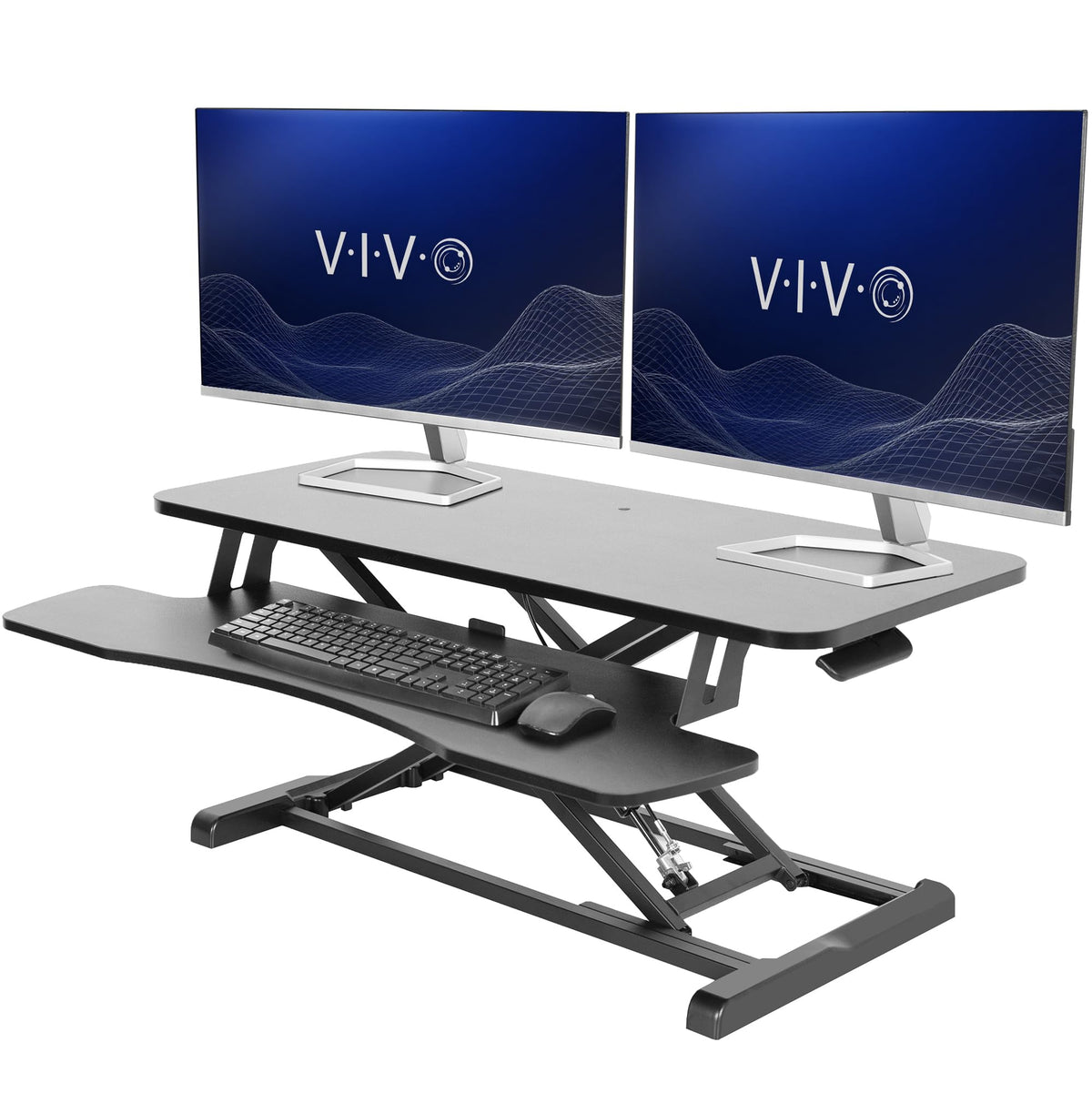 VIVO Black 32 in Standing Desk Converter, DESK-V000K