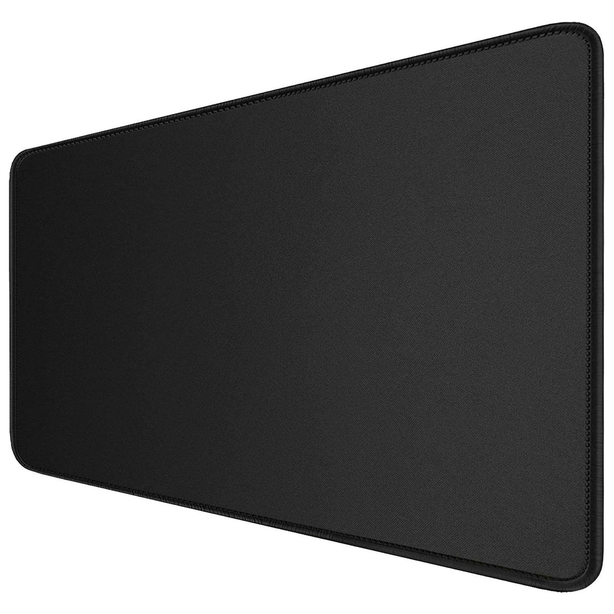 Mouse Pad Bundle Stitched Edges Premium Waterproof Gaming Mouse Mat Pad, Extends Battery Life Non-Slip Rubber Base Thick Black Mousepad for Laptop Computer & PC, 11 x 8.7 inch, Black-Pack of 6
