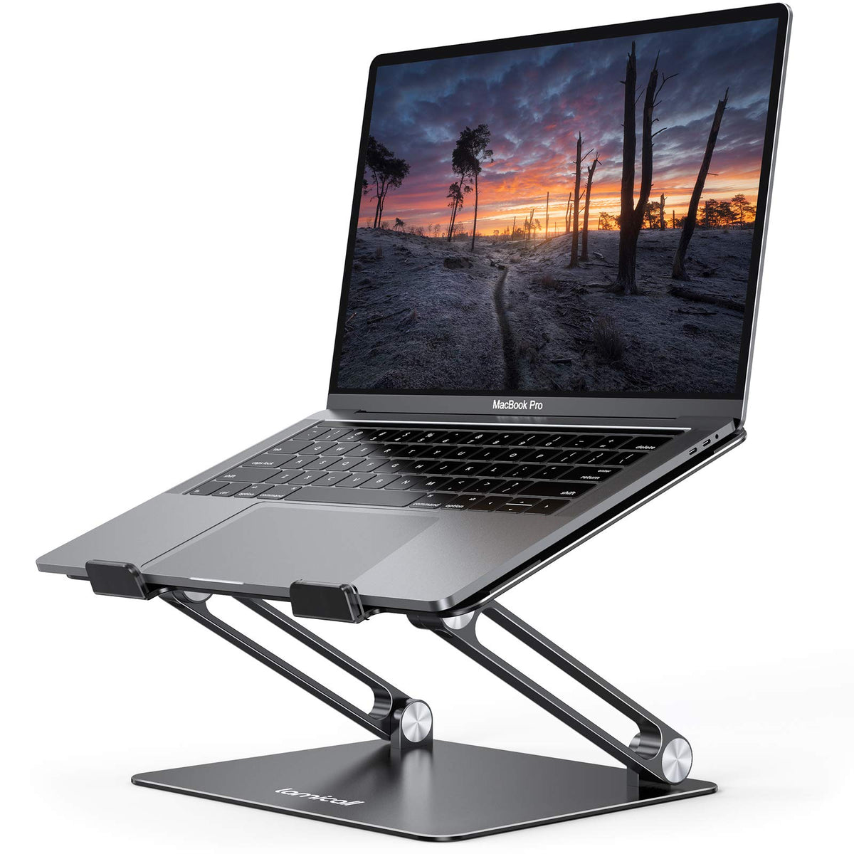 Lamicall Aluminum Laptop Stand for Desk for MacBook Air Pro Neo 10-17.3''