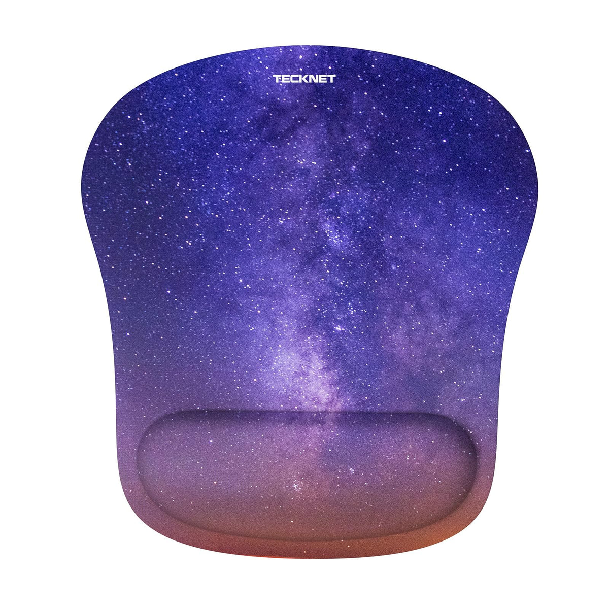 TECKNET Ergonomic Mouse Pad with Wrist Support Black