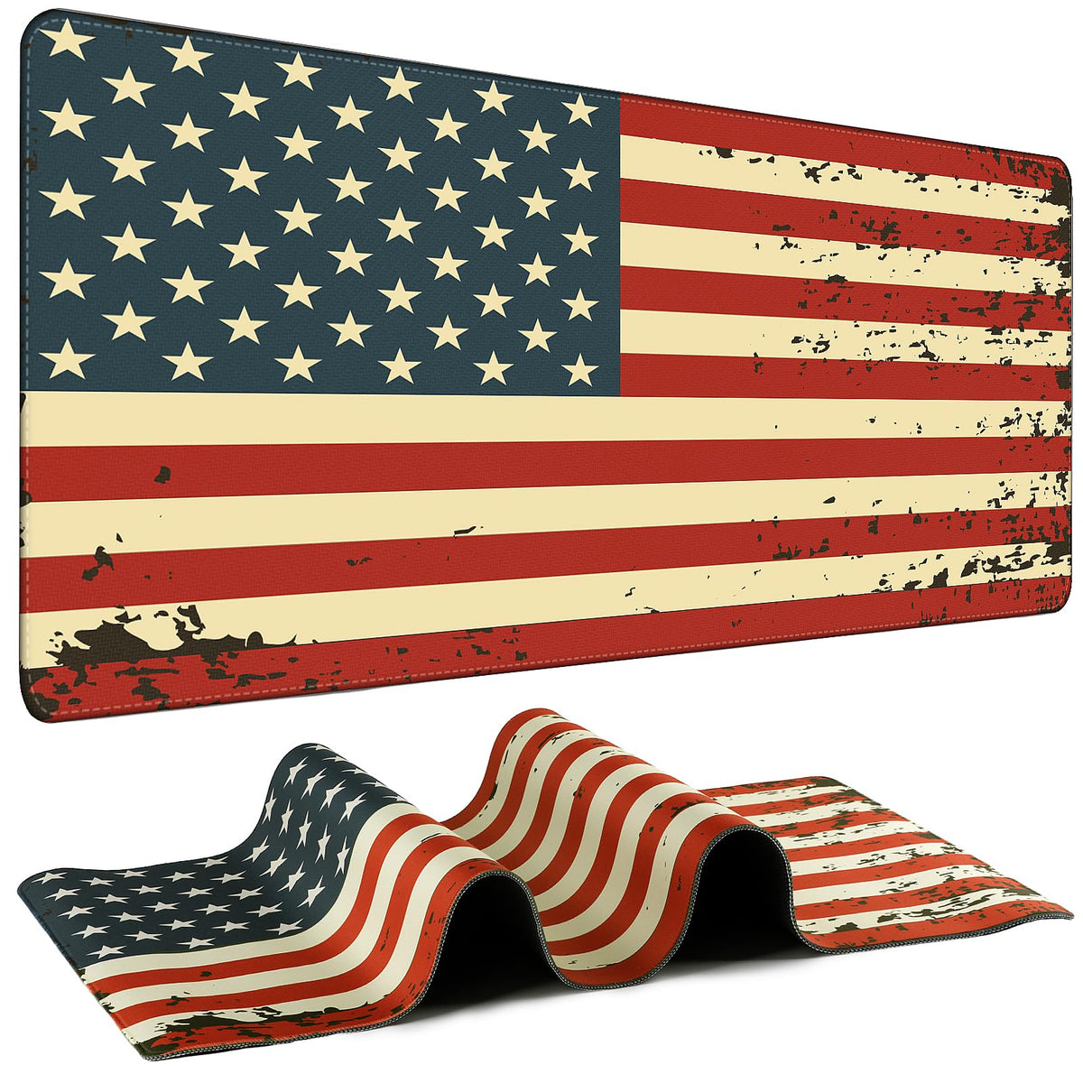 Mouse Pad Gaming - Desk Mat for Keyboard and Mouse - Large Mouse Pads for Desk, Gaming Mousepad with Non-Slip Base, Desks Pad (31.5" X 11.8") for Game, Office and Home