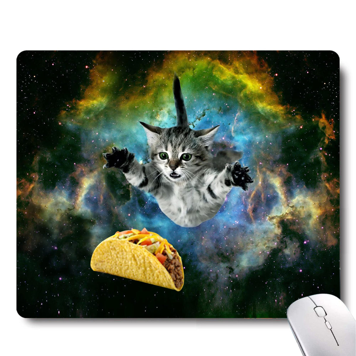 Cute Dog Mouse Pad,Three Adorable Golden Retrievers Healing Smiles That Blend Seamlessly with The Warmth of a Lazy Afternoon Sun Mouse Pad, Non-Slip Rubber Base Mousepad Waterproof for Kids Desk Pad