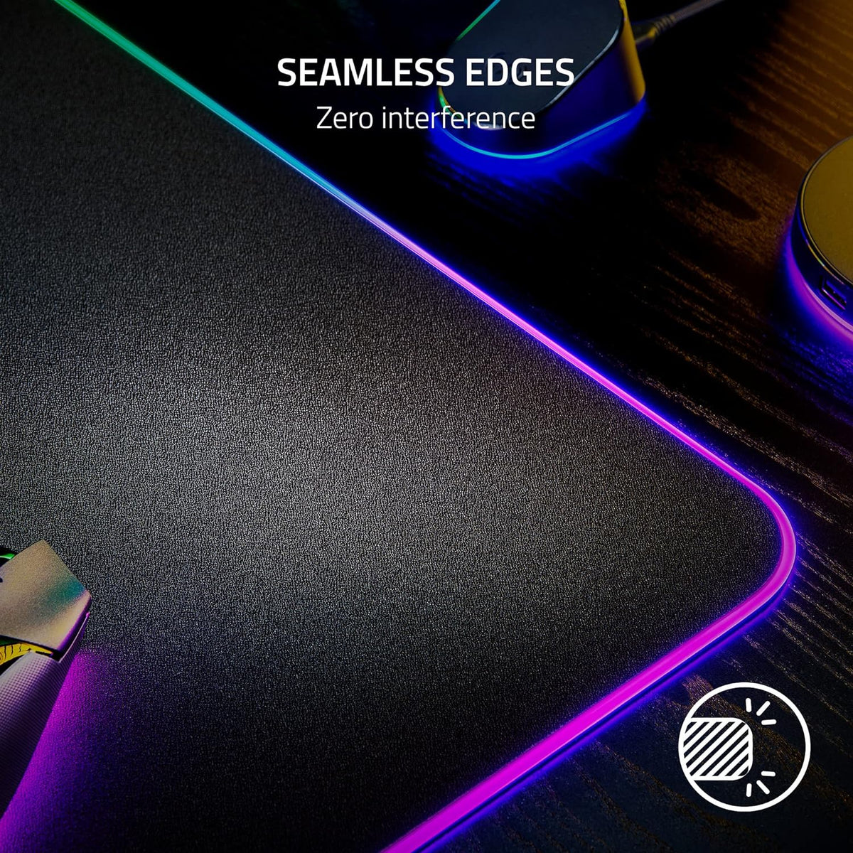 Razer Strider Chroma Hybrid Gaming Mouse Mat with Chroma RGB
