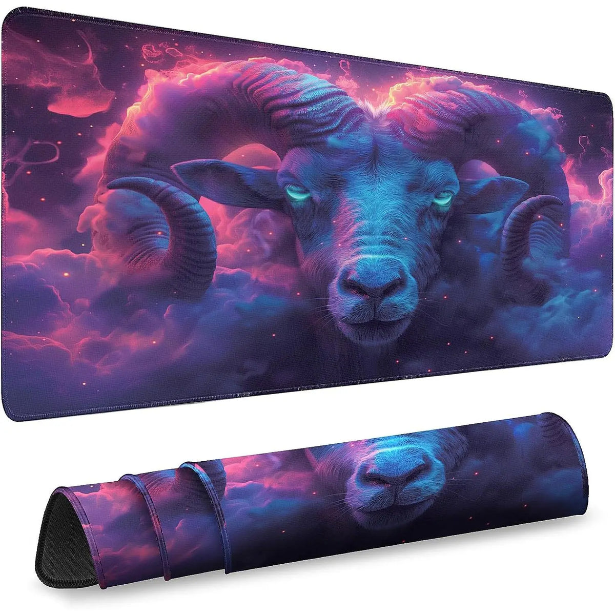 Pad Gaming - Desk Mat for Keyboard and  - Large  Pads for Desk, Gaming Mousepad with Non-Slip Base, Desks Pad (11.8" X 9.8") for , Office and