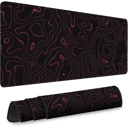 Pad Gaming - Desk Mat for Keyboard and  - Large  Pads for Desk, Gaming Mousepad with Non-Slip Base, Desks Pad (11.8" X 9.8") for , Office and